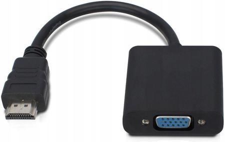 MICROCONNECT ADAPTER HDMI - VGA (D-SUB) HD CZARNY  (HDMVGA1B)
