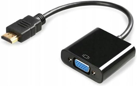 Adapter Konwerter Z Hdmi Do Vga Kabel Dsub Monitor (6001512)