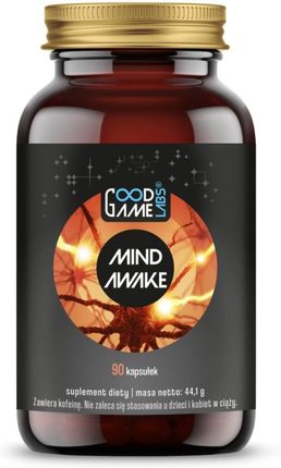 YANGO Good Game Labs - pobudzenie i wsparcie układu nerwowego, Mind Awake, 90 kapsułek