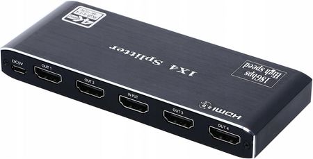 PAWONIK SPLITTER HDMI 2.0 1X4 ROZDZIELACZ UHD 4K HDCP 2.2  (JL4K0104D)