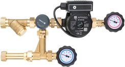 Zestaw mieszający ze sprzęgłem hydraulicznym BPS 988, dwa człony z zaworem obrotowym ARV 362 ProClick, pompy LFP AF