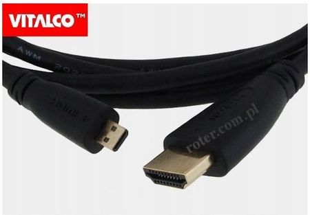 VITALCO KABEL HDMI MICRO HDMI 1,2M  4K FULL HD  (06902P)