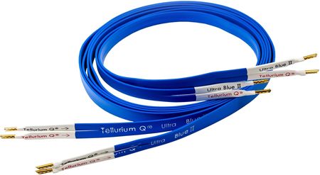 Tellurium Q Ultra Blue II – Kable głośnikowe konfekcja 2 x 2m