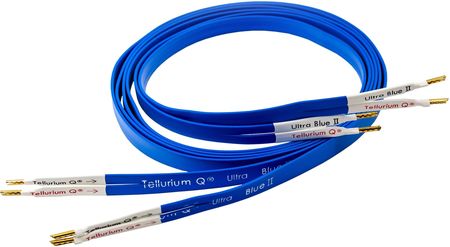 Tellurium Q Ultra Blue II – Kable głośnikowe konfekcja 2 x 3m