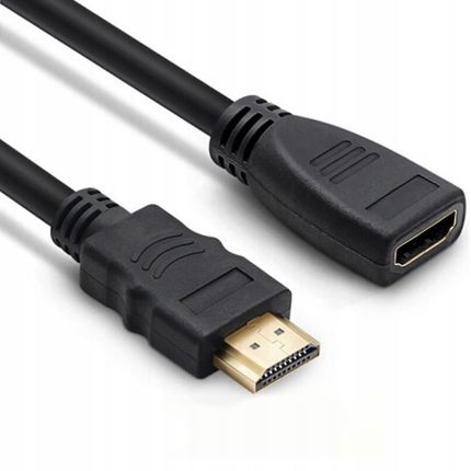 Kabel Przedłużacz Adapter Hdmi Do Hdmi 1.4 4K 2M (3742)