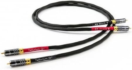 Tellurium Q Kabel 2RCA-2RCA - Black II RCA 1,5m