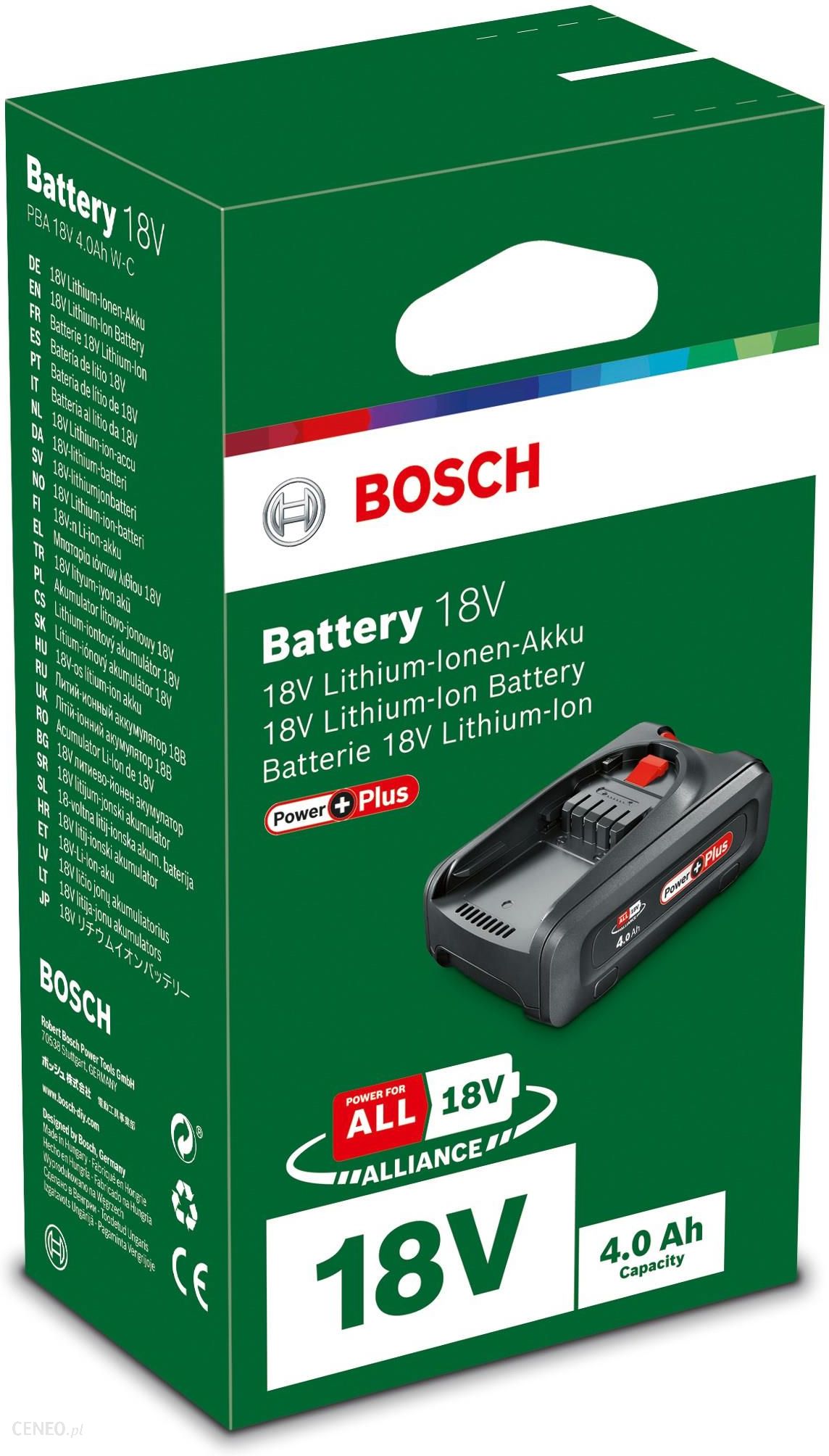 Bosch PBA 18V 4,0Ah PowerPlus 1607A350T0 - Opinie i ceny na