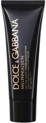 Dolce & Gabbana Nawilżający Podkład Do Twarzy Spf 30 / Pa+++ Millennialskin On-The-Glow Tinted Moisturizer 400 Amber