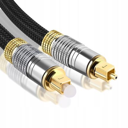 Novaza Tech Cyfrowy optyczny kabel Toslink audio S/pdif 1metry