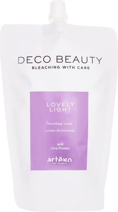 Artego Deco Lovely Light Bleaching Cream – Kremowa Pasta Rozjaśniająca Do Włosów, 500 G