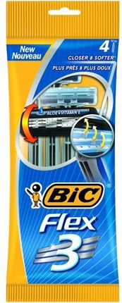 Bic Maszynki Do Golenia Dla Mężczyzn Flex 3 4 Szt -