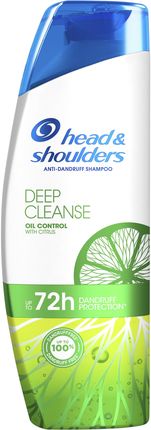 Head & Shoulders Szampon Przeciwłupieżowy Głębokie Oczyszczenie I Kontrola Sebum Deep Cleanse Oil Control Shampoo 300 ml