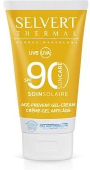 Selvert Thermal Sun Care Age Prevent Gel - Cream (SPF90) - krem do twarzy - 50ml