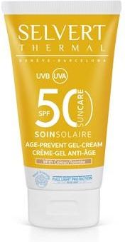 Selvert Thermal Sun Care Age Prevent Gel - Cream With Colour (SPF50) - krem do twarzy - 50ml
