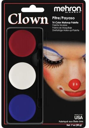 Mehron Kremowy Zestaw Do Makijażu Twarzy Tri-Color Makeup Palette Monster