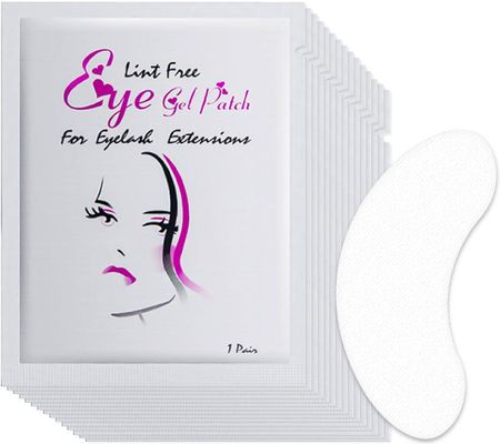 Płatki pod Oczy - 100szt. Eye Gel Patch, HydroGel, do Rzęs - 50 - par