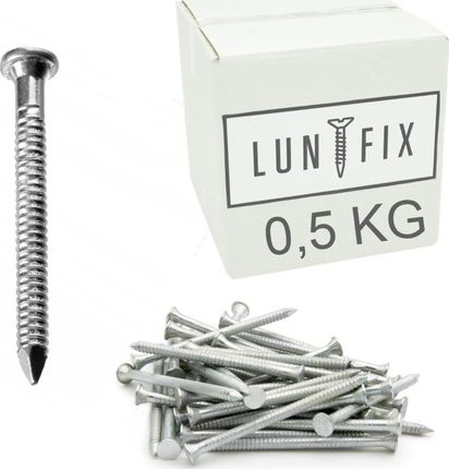 Lun Fix Gwoździe 4x50mm Ciesielskie Anchor Ocynkowane 0,GAO002K2