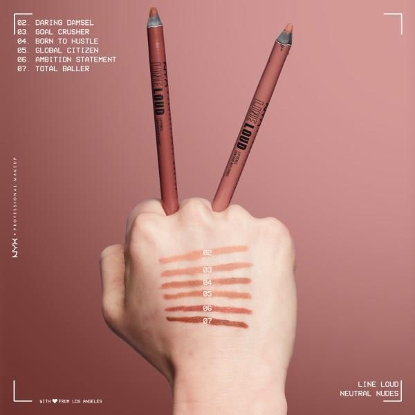 Wibo Kredka Do Ust Long Liner 55 – Lippenkonturenstift Für Perfekte Lippen, 1,2 G