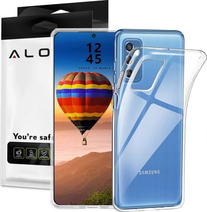 Alogy Etui silikonowe obudowa case do Samsung Galaxy M52 5G Przezroczyste