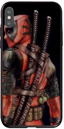 Etui I-choose Deadpool do iPhone X Xs + folia