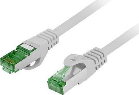 Lanberg PATCHCORD KAT.7 S/FTP LSZH CU 1M SZARY FLUKE PASSED (PCF710CU0100S)