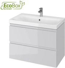 Cersanit Set 974 Moduo 80 Szafka + Umywalka Dsm Szary Ecobox S801 220 Eco 85669