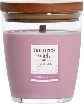 Woodwick Świeca Zapachowa Średnia Woodland Rose 1Szt 160963