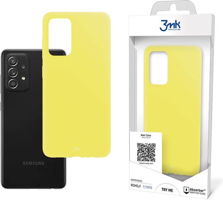 Etui na Samsung Galaxy A52 A52s 5G Matt Case Lime