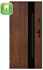 Zdjęcie Pantor Drzwi Zewnętrzne Madera 2 Orzech 90L - Gostyń