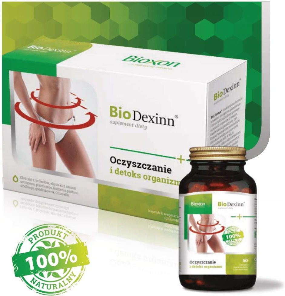 Bioxon BIO DEXINN - oczyszczenie i detoks cykl 60 kaps. - Opinie i ceny ...