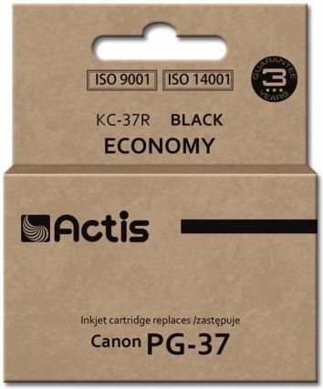 ACTIS TUSZ KC-37R (ZAMIENNIK CANON PG-37; STANDARD; 12 ML; CZARNY) (2_54601)