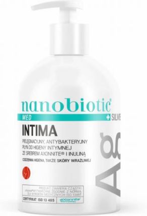 Nano-Tech Nanotech Nanobiotic Med Silver Intima Płyn Do Higieny Intymnej 500ml