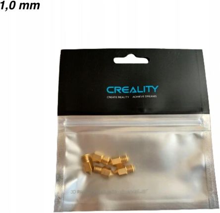 X3D 5xOryginalna Dysza Creality 1,0 M6 filament 1,75mm (456)