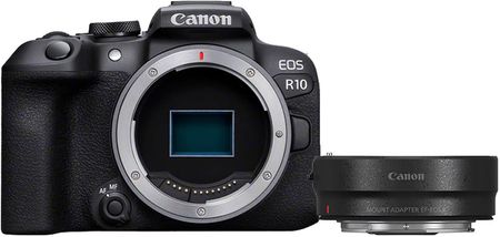 Canon EOS R10 + adapter EF-EOS R