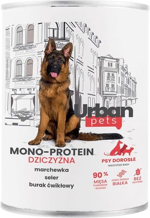 Over Zoo Urban Pets Mono Protein Dziczyzna 400G