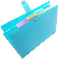 Zdjęcie Teczka A4 organizer PP harmonijkowa 5 przegródek - Chełmek