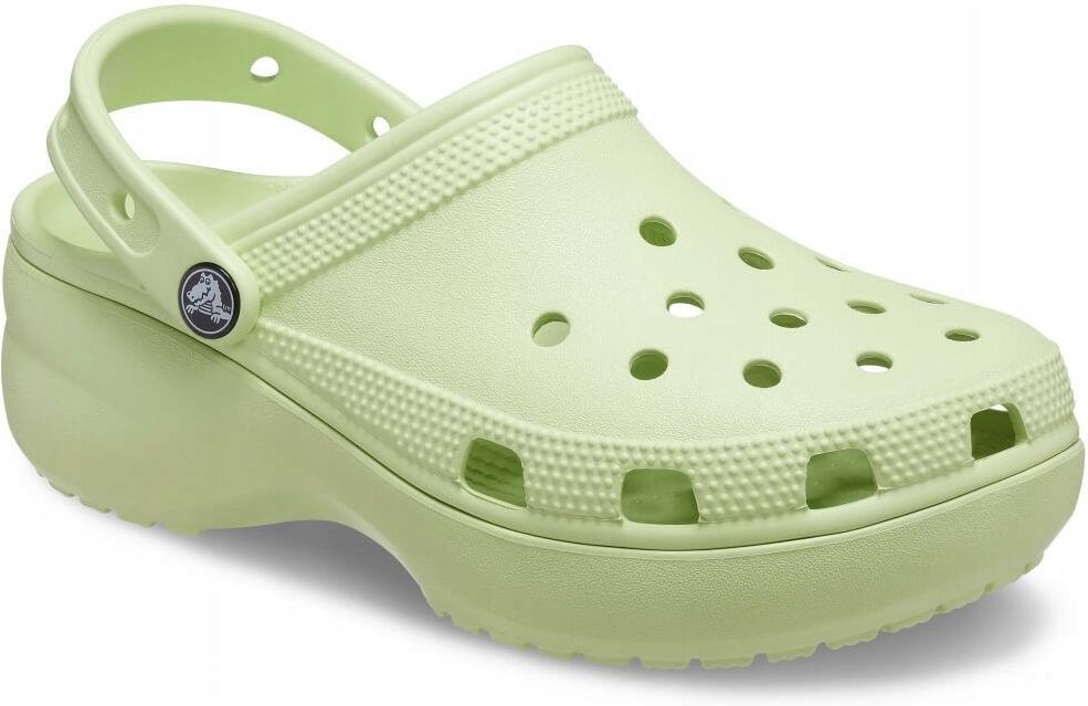 CLANE　PLATFORM CLOGS　37 Crocs CLASSIC PLATFORM LINED CLOG W - Klapki płaskie/czarny