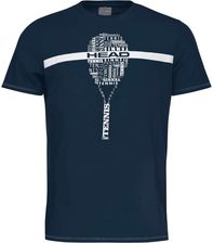 Zdjęcie Head Koszulka Typo T-Shirt Dark Blue - Koziegłowy