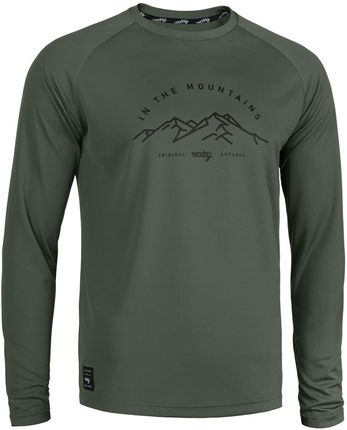 Rocday Koszulka Z Długim Rękawem Mount Zielony
