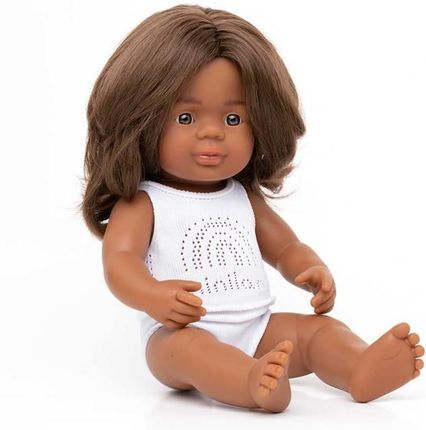 Miniland Doll Lalka Dziewczynka Aborygenka 38Cm