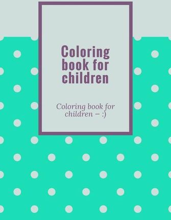 Coloring book for children (MOBI)