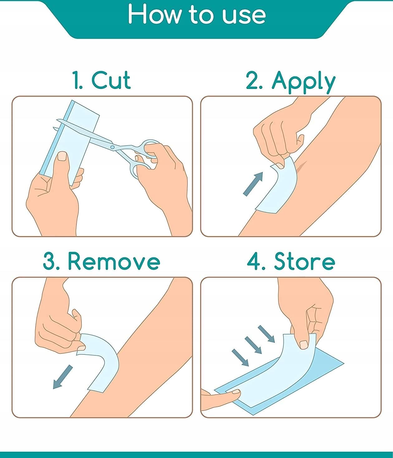 Plastry na blizny wielokrotnego użytku sylikonowe CC po cesarskim ...