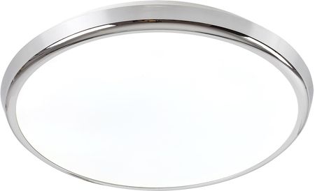 RABALUX - PLAFON HERMETYCZNY BALTHASAR LED 18W RGBW IP44 DIM PILOT - CHROM/BIAŁY - 3464   3464