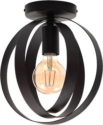 RABALUX - LAMPA SUFITOWA CORTADO E27 - CZARNY - 5359   5359