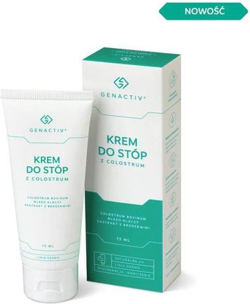 Genactiv Krem Do Stóp Z Colostrum 75ml