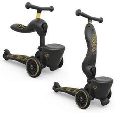 Scoot & Ride Highwaykick 1 Jeździk i Hulajnoga 2w1 Black & Gold