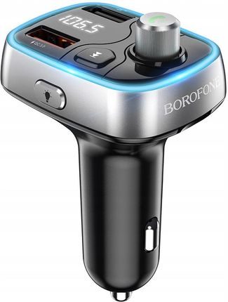Borofone Transmiter FM BC32 Sunlight MP3, Bluetoot