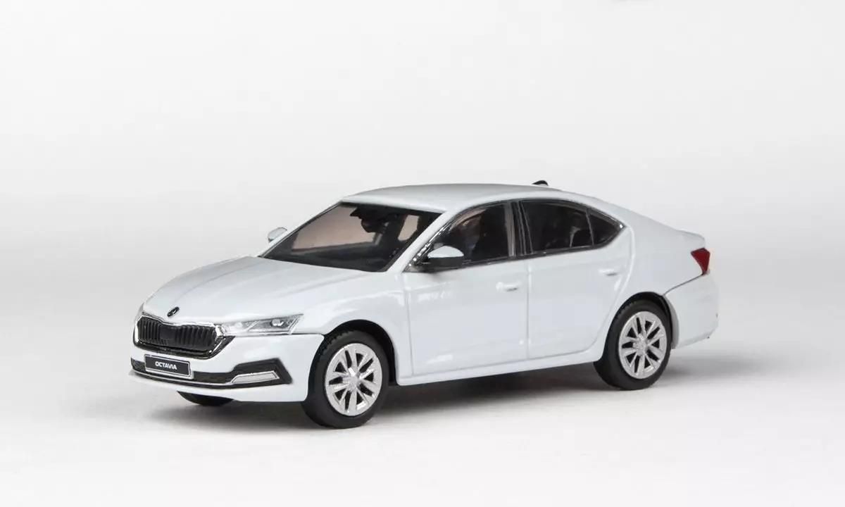 Abrex 1/43 Skoda Octavia IV Combi RS Station Wagon – Blanc – Neuf (Ref 143AB-039EJ)