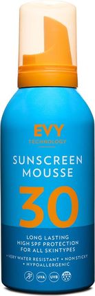 Evy Technology Mus Przeciwsłoneczny Spf 30 - Sunscreen Mousse, 150 Ml