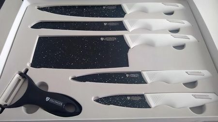 Boulanger 1 2 3 セット Zillinger Zestaw Komplet Noży Kuchennych Noże Marmurkowe 6El
